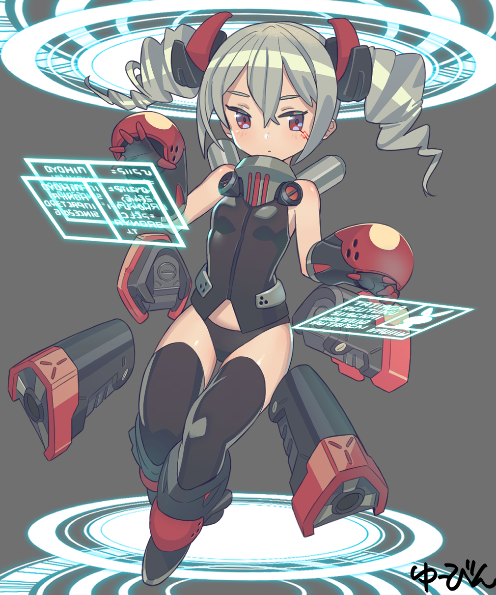 1girl, bangs, bare_shoulders, black_gloves, black_legwear, black_panties, breasts, bronya_zaychik