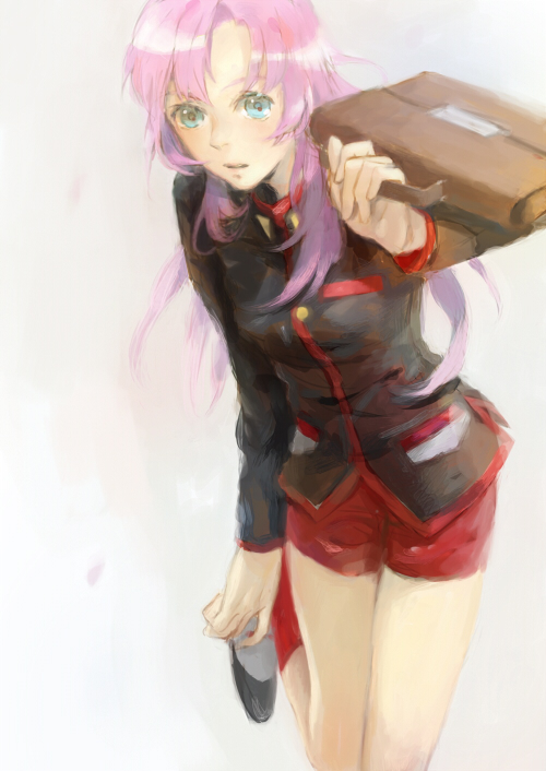 mura_(lambmam), mura_(pixiv), pink_hair, school_uniform, shoujo_kakumei_utena, tenjou_utena