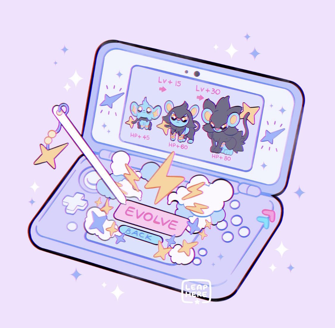 arrow_(symbol), artist_name, buttons, commentary, gen_4_pokemon, leaphere, luxio, luxray
