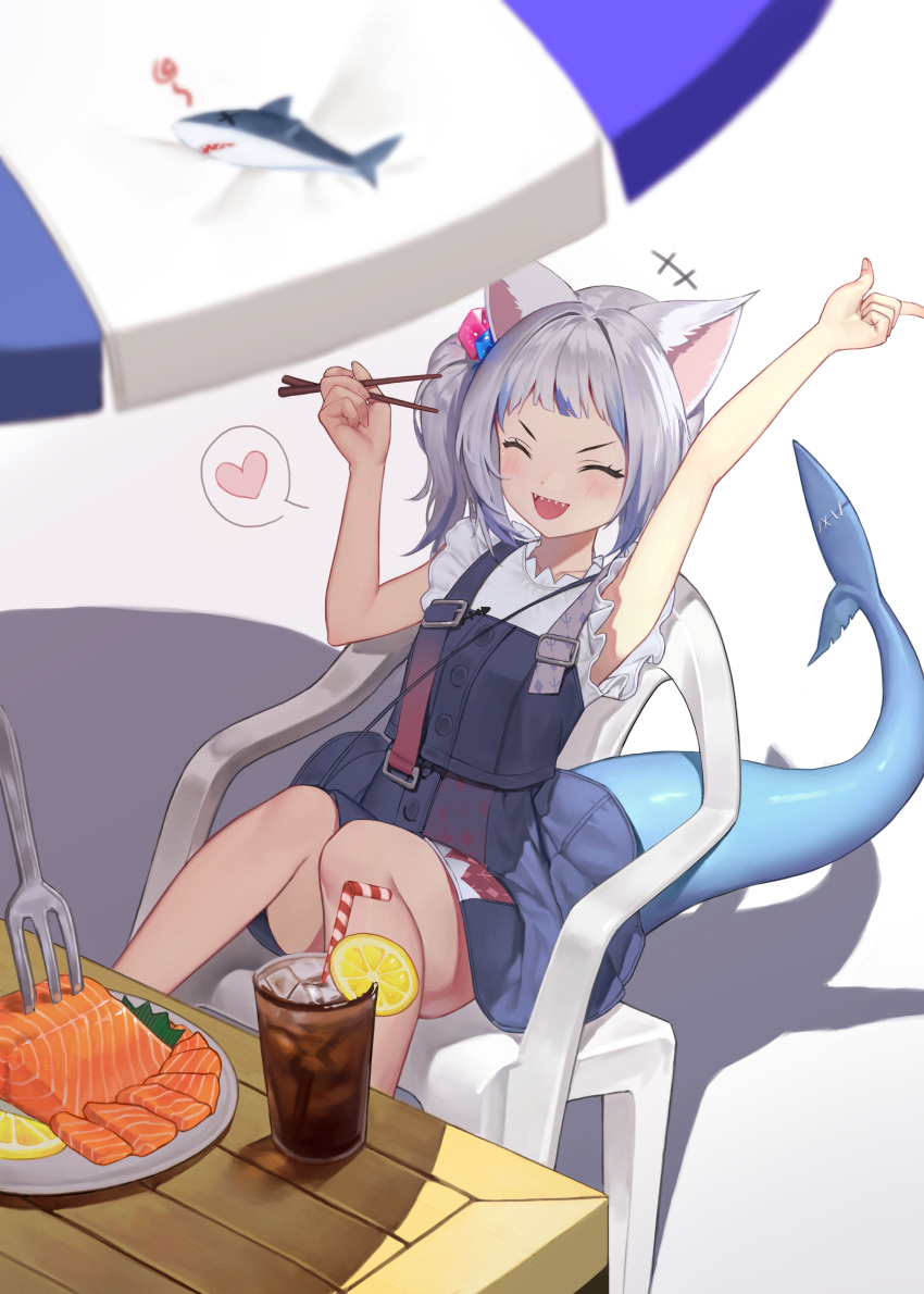 1girl, absurdres, animal_ears, arm_up, bangs, bare_legs, beach, cat_ears