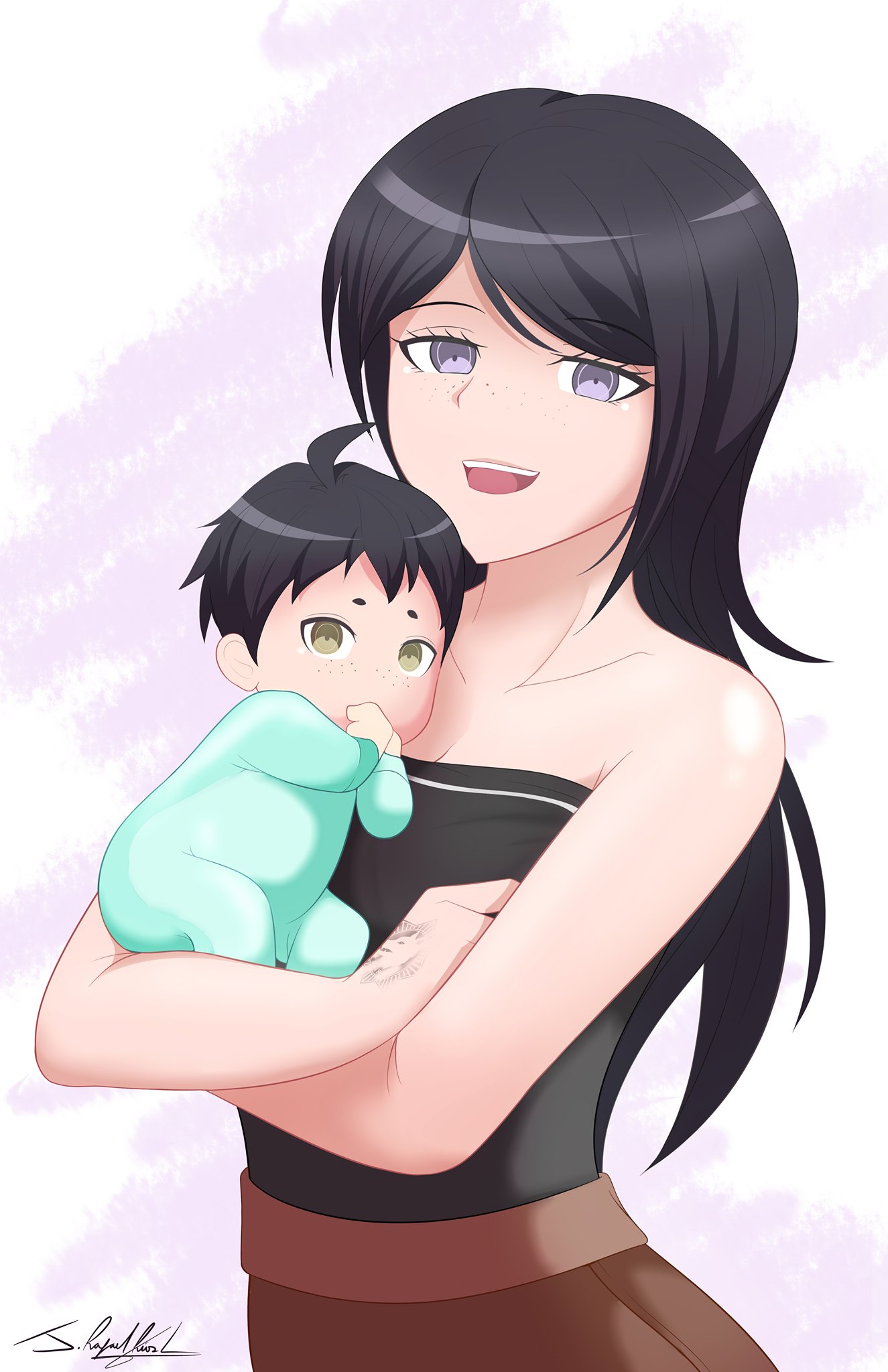 commission, dangan_ronpa:_trigger_happy_havoc, dangan_ronpa_(series), highres, ikusaba_mukuro, neolink077