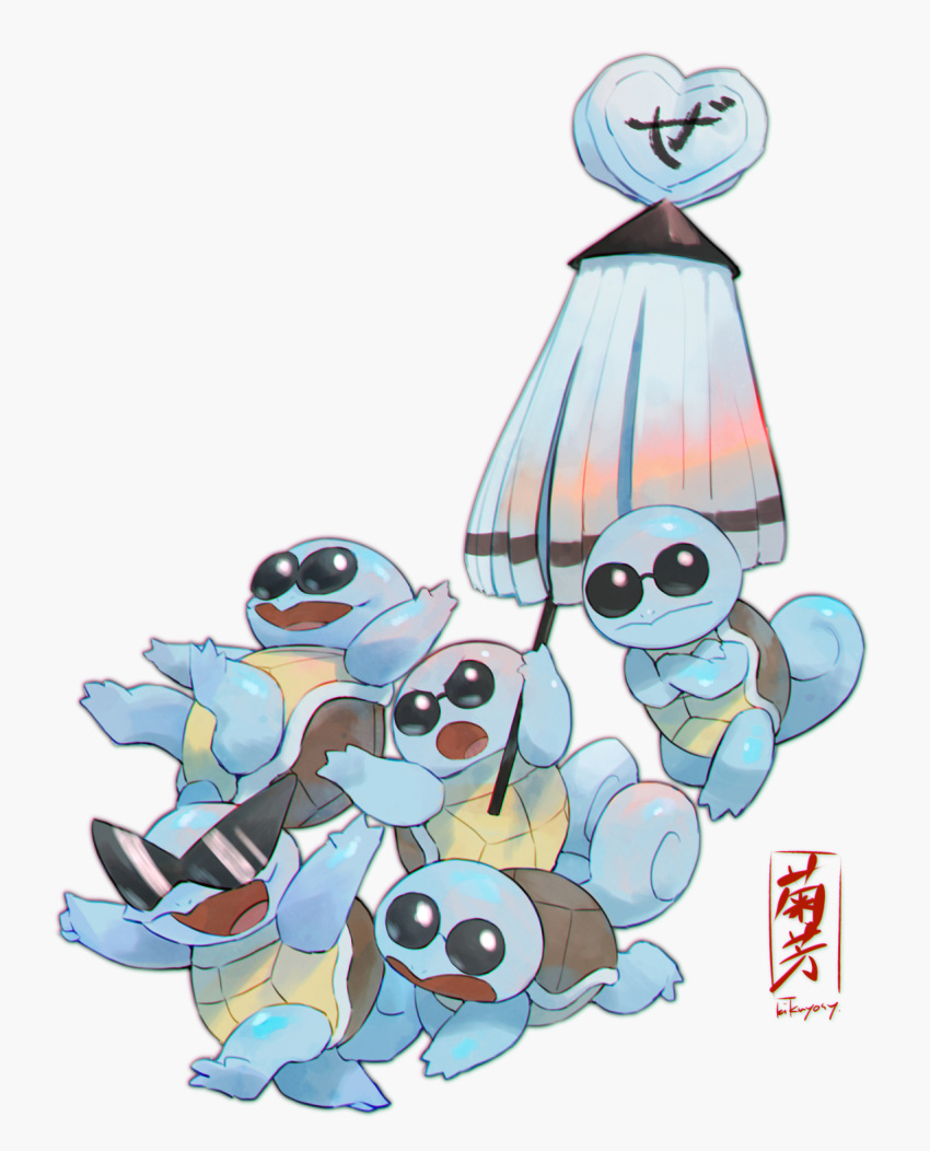 :d, commentary_request, crossed_arms, gen_1_pokemon, highres, holding, kikuyoshi_(tracco), no_humans