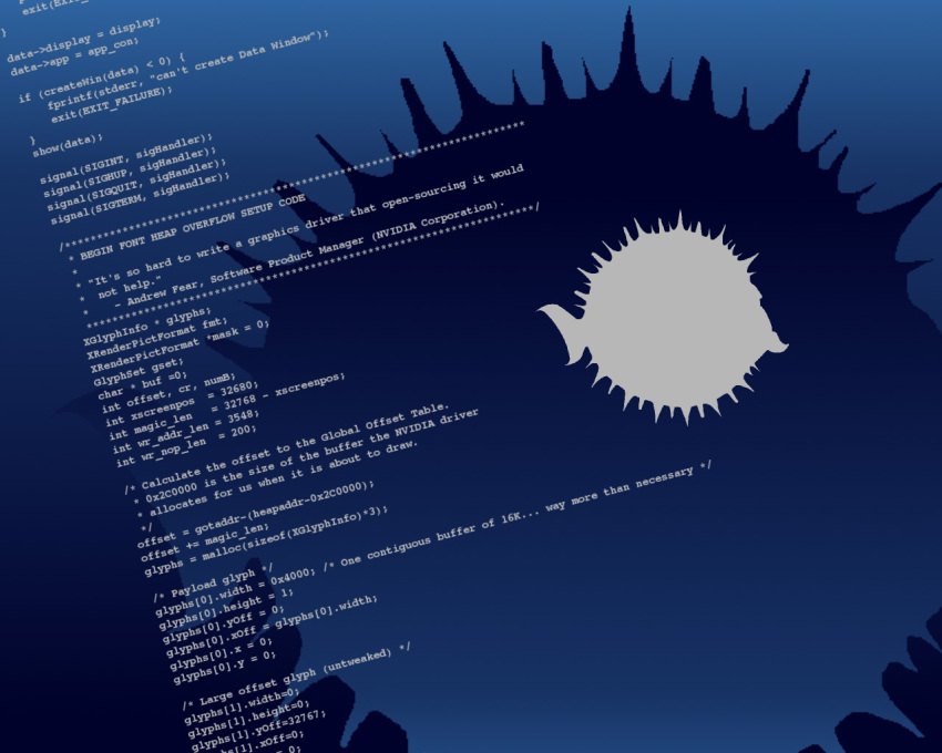 ansi_c, bsd, code, fish, openbsd, silhouette, xlib