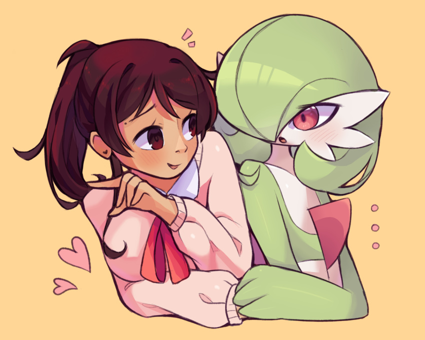 ..., 2girls, artist_self-insert, bangs, bella_(bellavoirr), bellavoirr, blush, bob_cut