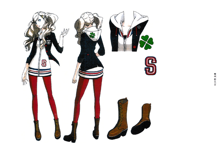 absurdres, character_sheet, highres, huge_filesize, official_art, persona, persona_5, production_art