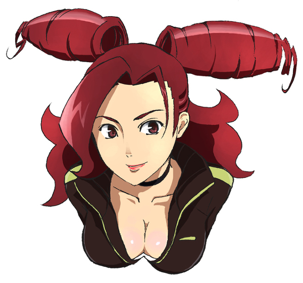drill_hair, red_eyes, redhead, tagme, vera_(heroman)