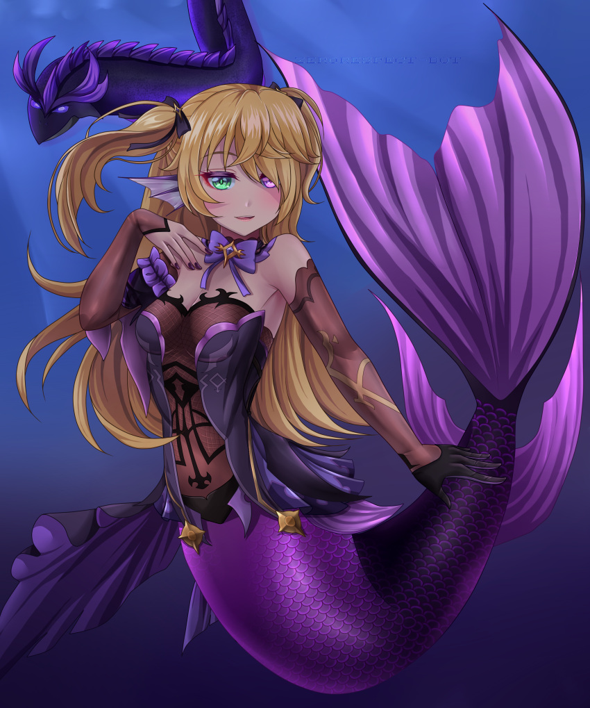 1girl, absurdres, arm_strap, armpit_crease, artist_name, bangs, bare_shoulders, black_gloves