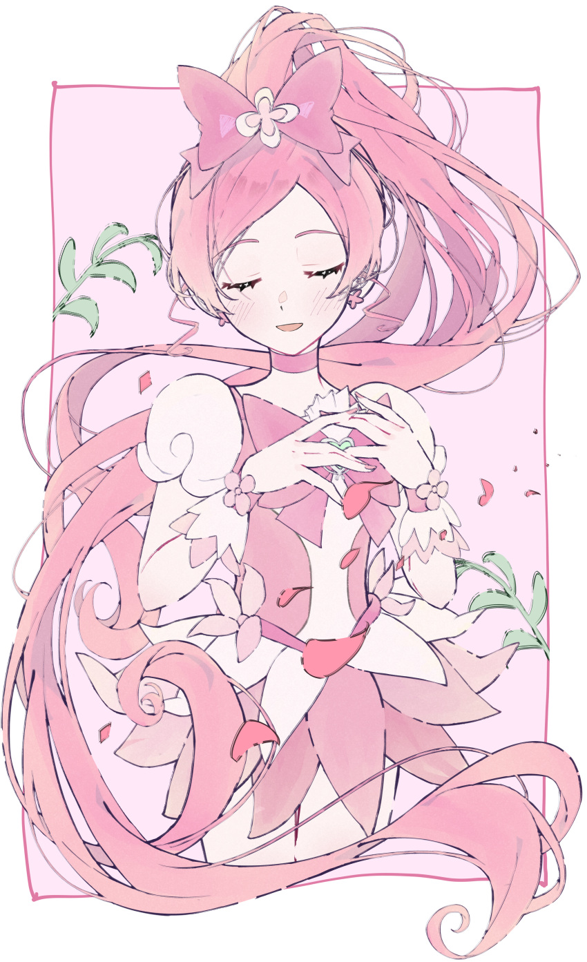 1girl, :d, absurdly_long_hair, absurdres, amino_(li0a4), bangs, blush, bow