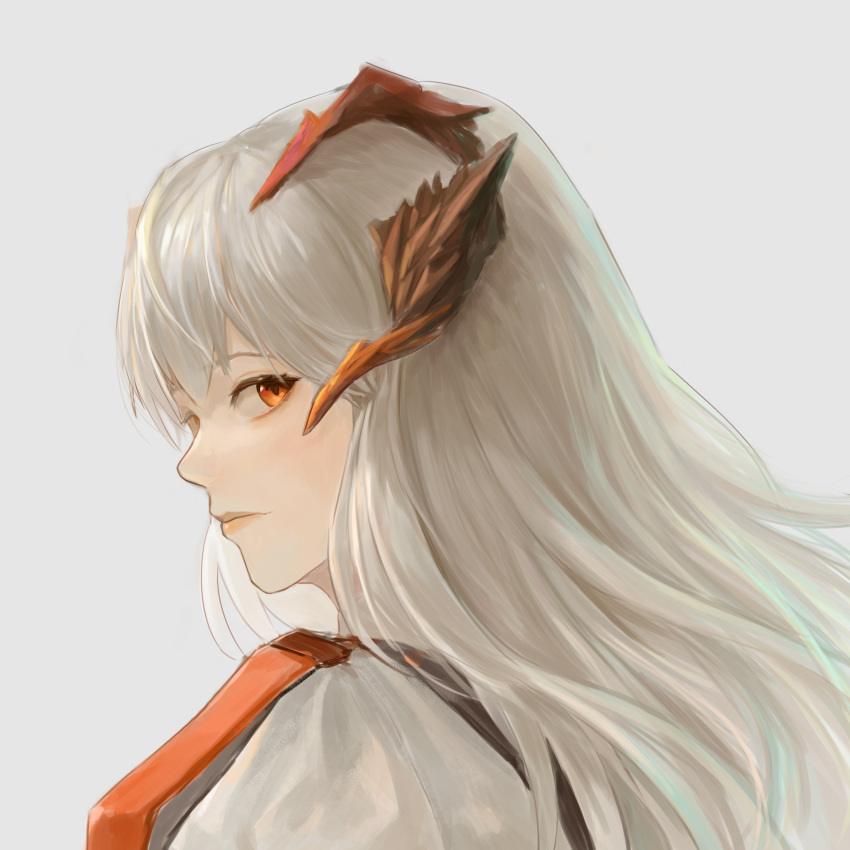 1girl, absurdres, ahong, arknights, bangs, closed_mouth, commentary_request, dragon_horns