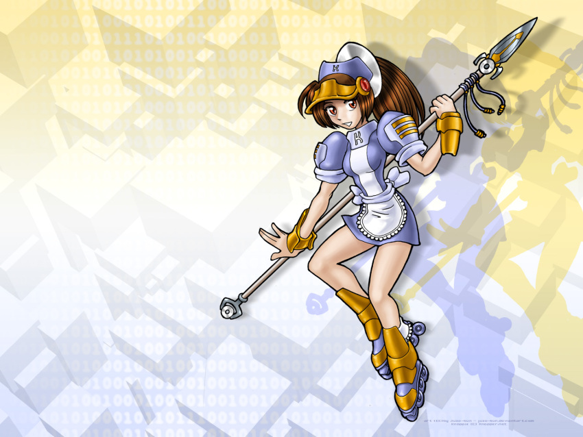 juzo-kun, knoppix, linux, os-tan, spear
