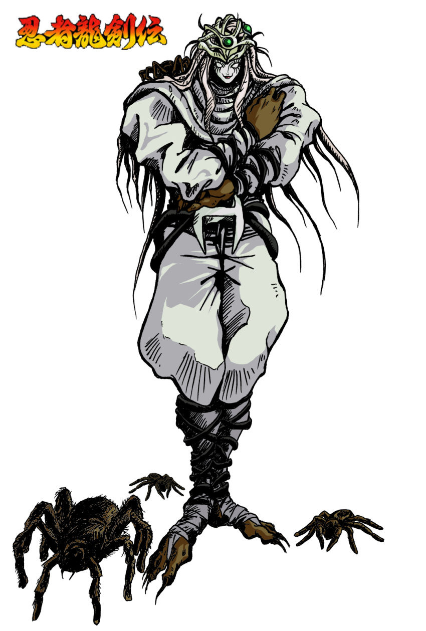 baron_spider, bizarre, creepy, demon, hellstinger, male, mask, nes, ninja, ninja_gaiden, ninja_ryukenden, nintendo, old_school, oldschool, spider, tarantula, tecmo