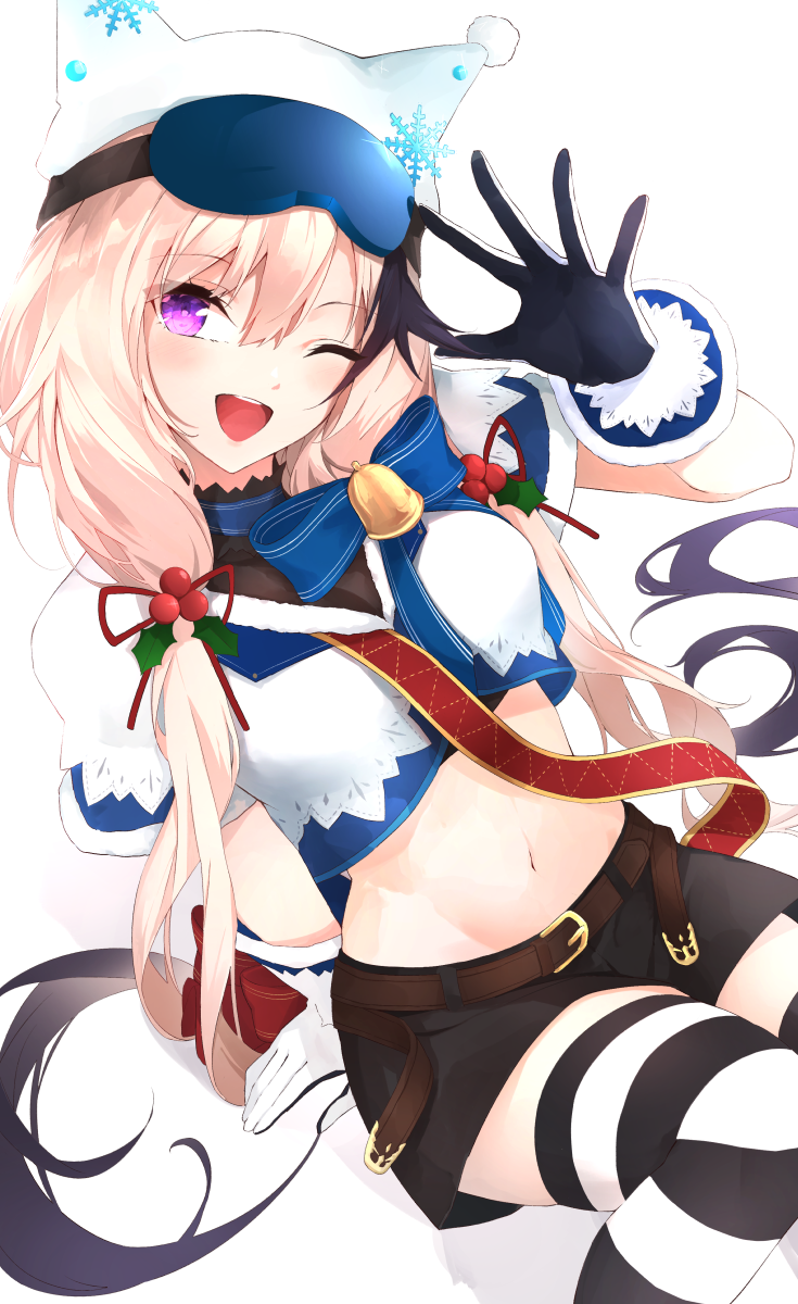 1girl, ankoro_mochi, arknights, black_gloves, black_shorts, blonde_hair, cardigan_(arknights), cardigan_(cheerful_guardian)_(arknights)