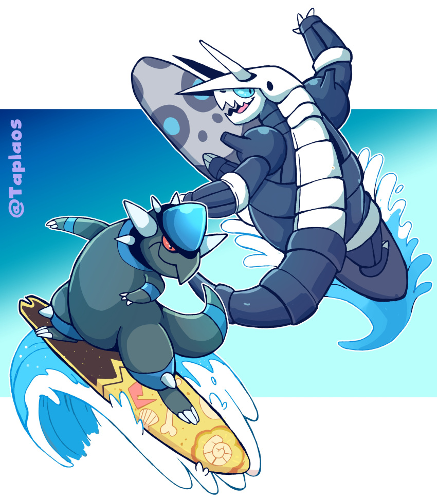 absurdres, aggron, gameplay_mechanics, gen_3_pokemon, gen_4_pokemon, highres, no_humans, pokemon