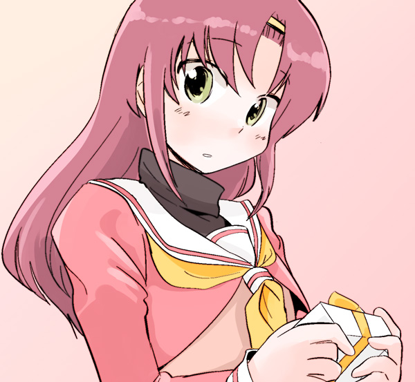 gift, green_eyes, hayate_no_gotoku!, holding, holding_gift, katsura_hinagiku, koi_(k51), long_hair