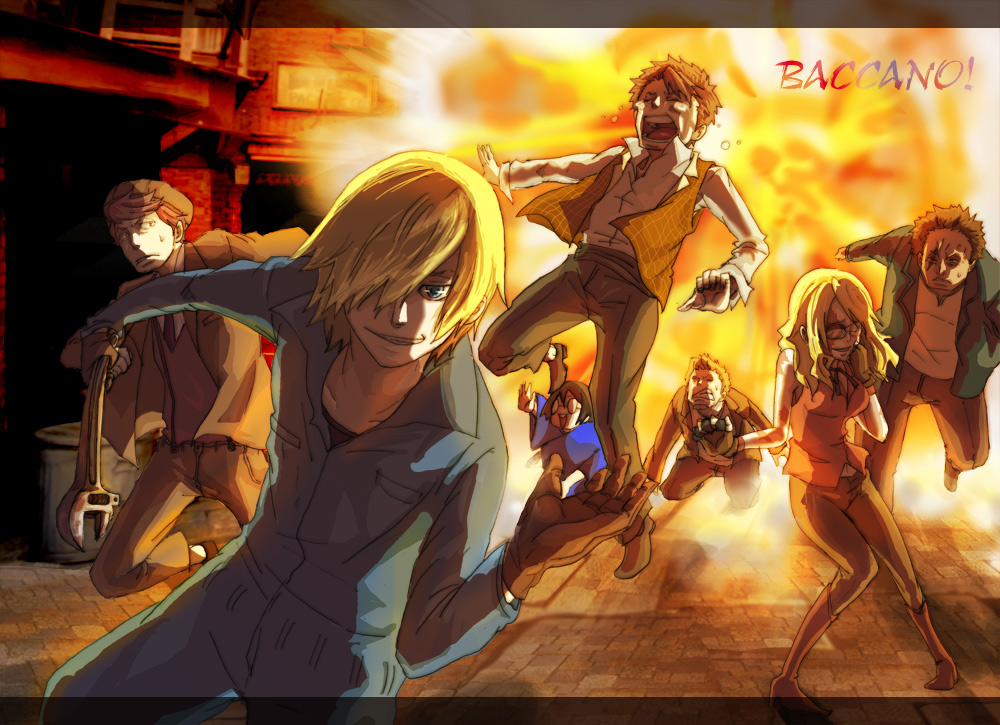 5boys, azian_nazia, baccano!, blonde_hair, bomb, chainie, character_request, child