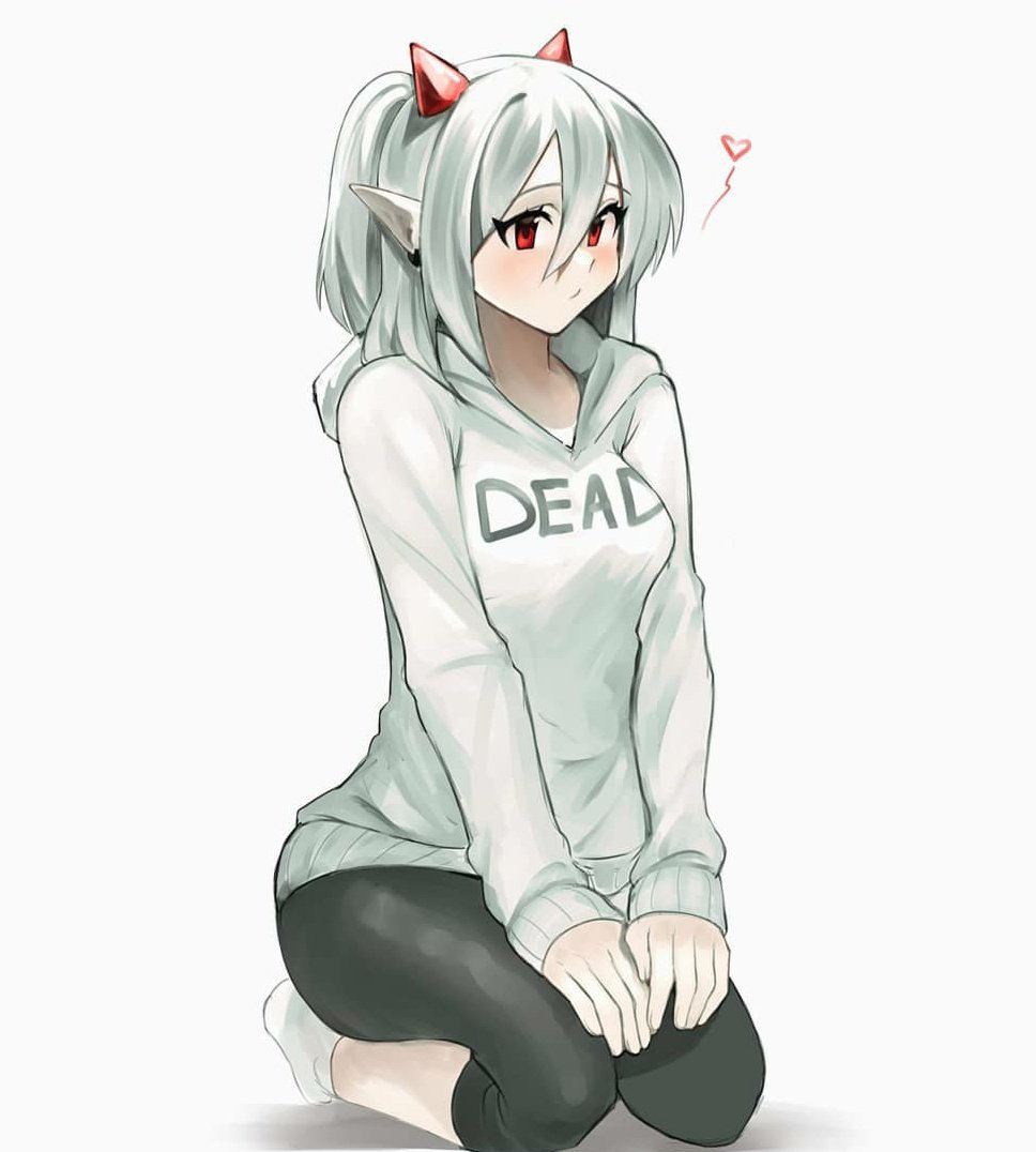 1girl, bangs, closed_mouth, earrings, eve_(kumaartsu), full_body, hair_between_eyes, half_updo