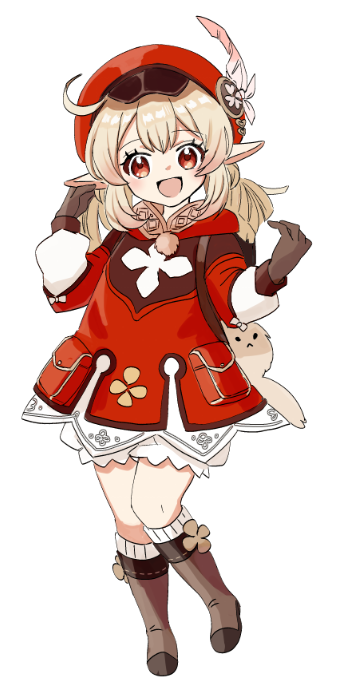 1girl, :d, ahoge, backpack, bag, bag_charm, bangs, bloomers