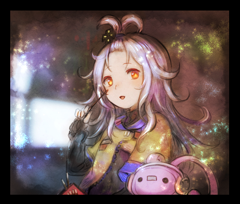 1girl, antenna_hair, d-pad, d-pad_hair_ornament, haiki_(hakkyoii06), hair_ornament, jacket, kototsuki_teto