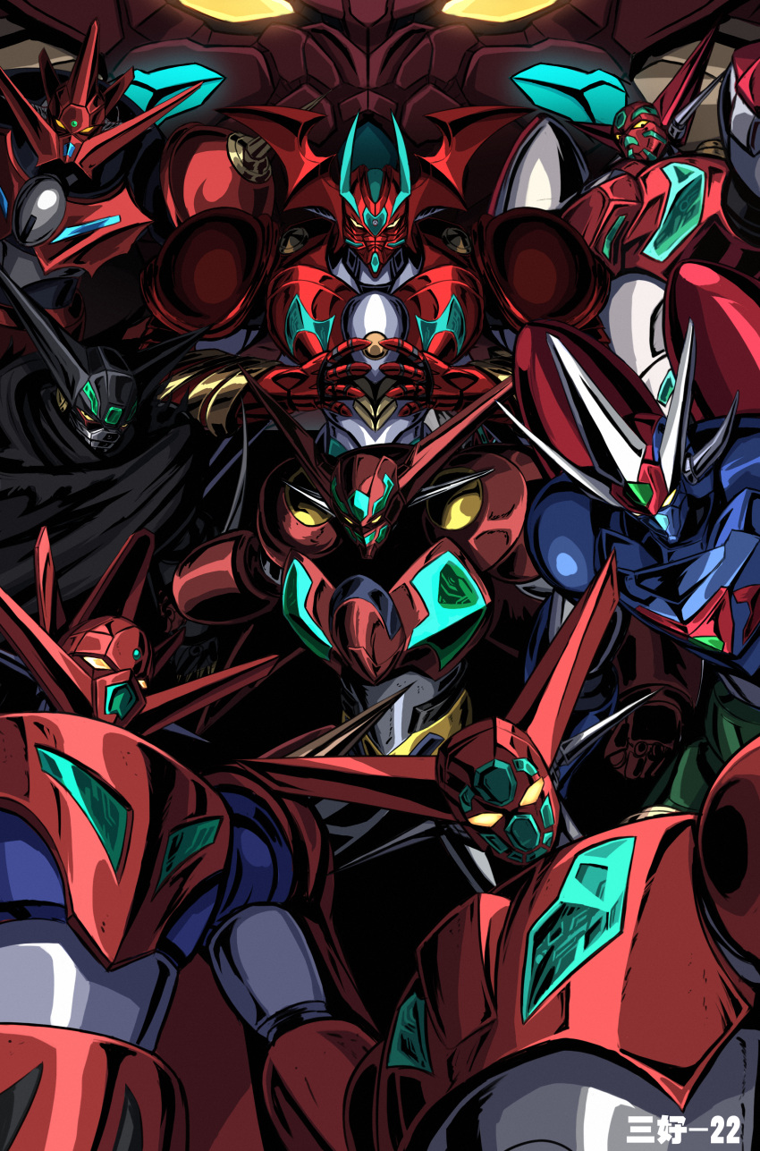 3ok, absurdres, black_getter, getter-1, getter_arc, getter_emperor, getter_go, getter_robo