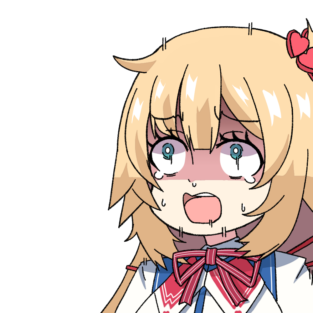 1girl, akai_haato, aqua_eyes, bangs, blonde_hair, commentary_request, eyebrows_visible_through_hair, eyelashes