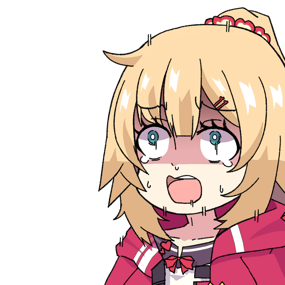 1girl, akai_haato, aqua_eyes, bangs, blonde_hair, collarbone, eyebrows_visible_through_hair, eyelashes