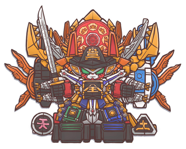 drill, mecha, onmitsu_doushin_a, samurai_ha-oh, samurai_sentai_shinkenger, super_sentai, sword, weapon