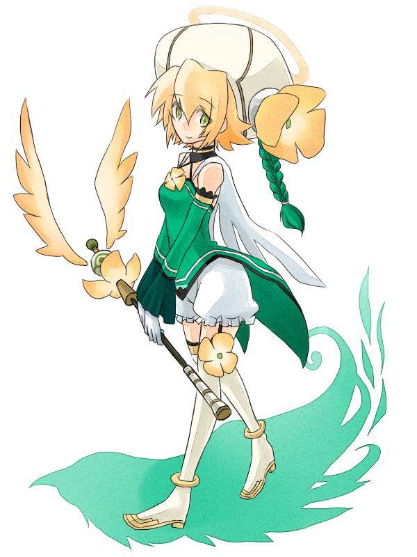 .hack//, .hack//g.u., .hack//link, atoli, blonde_hair, braid, cape, female