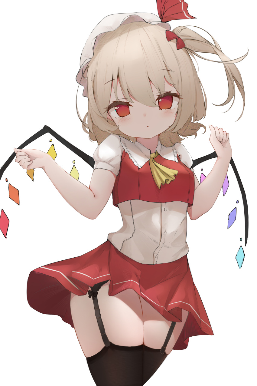 1girl, :o, absurdres, adapted_costume, ascot, bangs, berserker_r, black_legwear