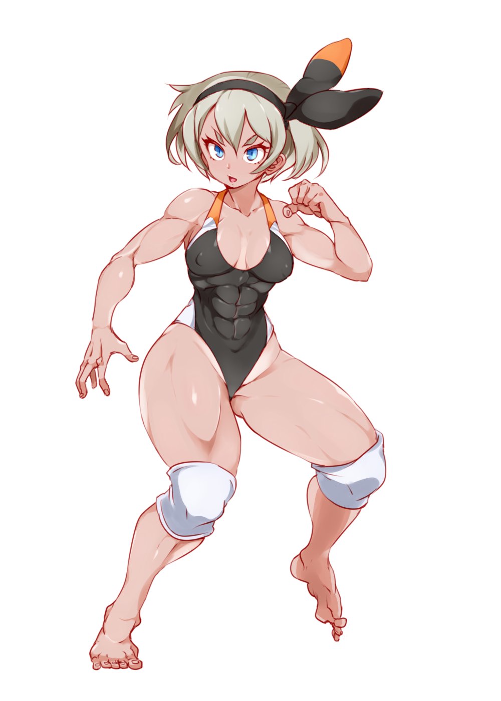 bea_(pokemon), hanzo_(2929), highres, muscular, muscular_female, tagme