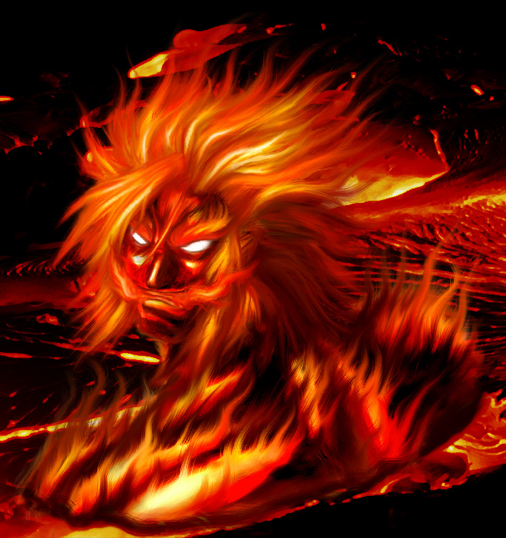 enja, fire, male, samurai_shodown, samurai_spirits, snk