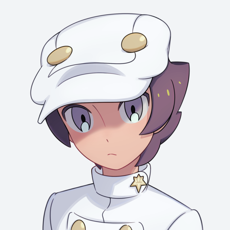 1boy, aether_foundation_employee, brown_hair, cabbie_hat, closed_mouth, dark-skinned_male, dark_skin, grey_eyes