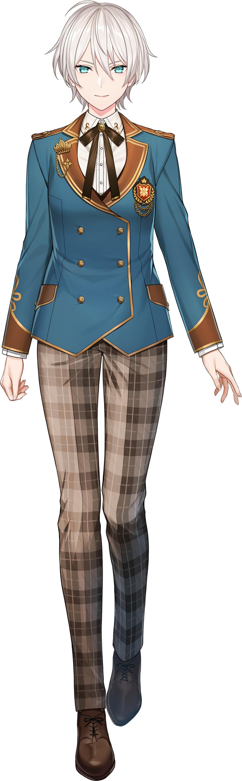 1girl, absurdres, aqua_eyes, bangs, black_vest, blue_eyes, blue_jacket, breasts