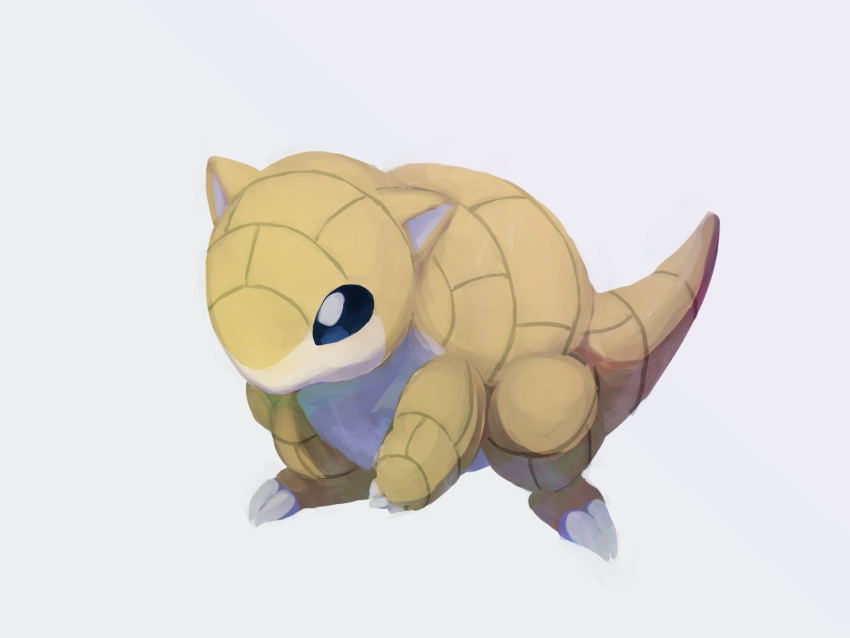 black_eyes, claws, full_body, gen_1_pokemon, highres, looking_down, no_humans, pn_(ltpn_257)
