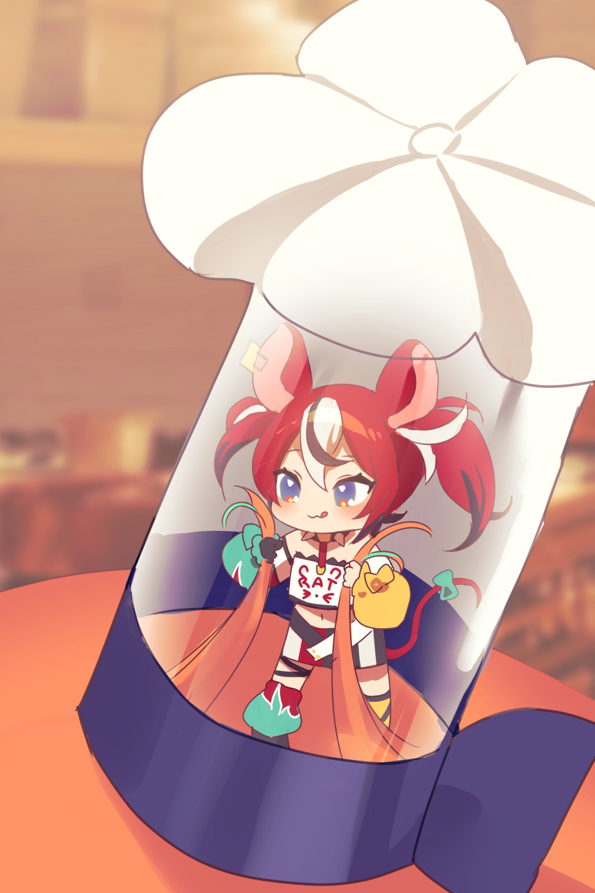2girls, absurdres, animal_ears, bangs, bare_shoulders, bow, chef_hat, detached_sleeves