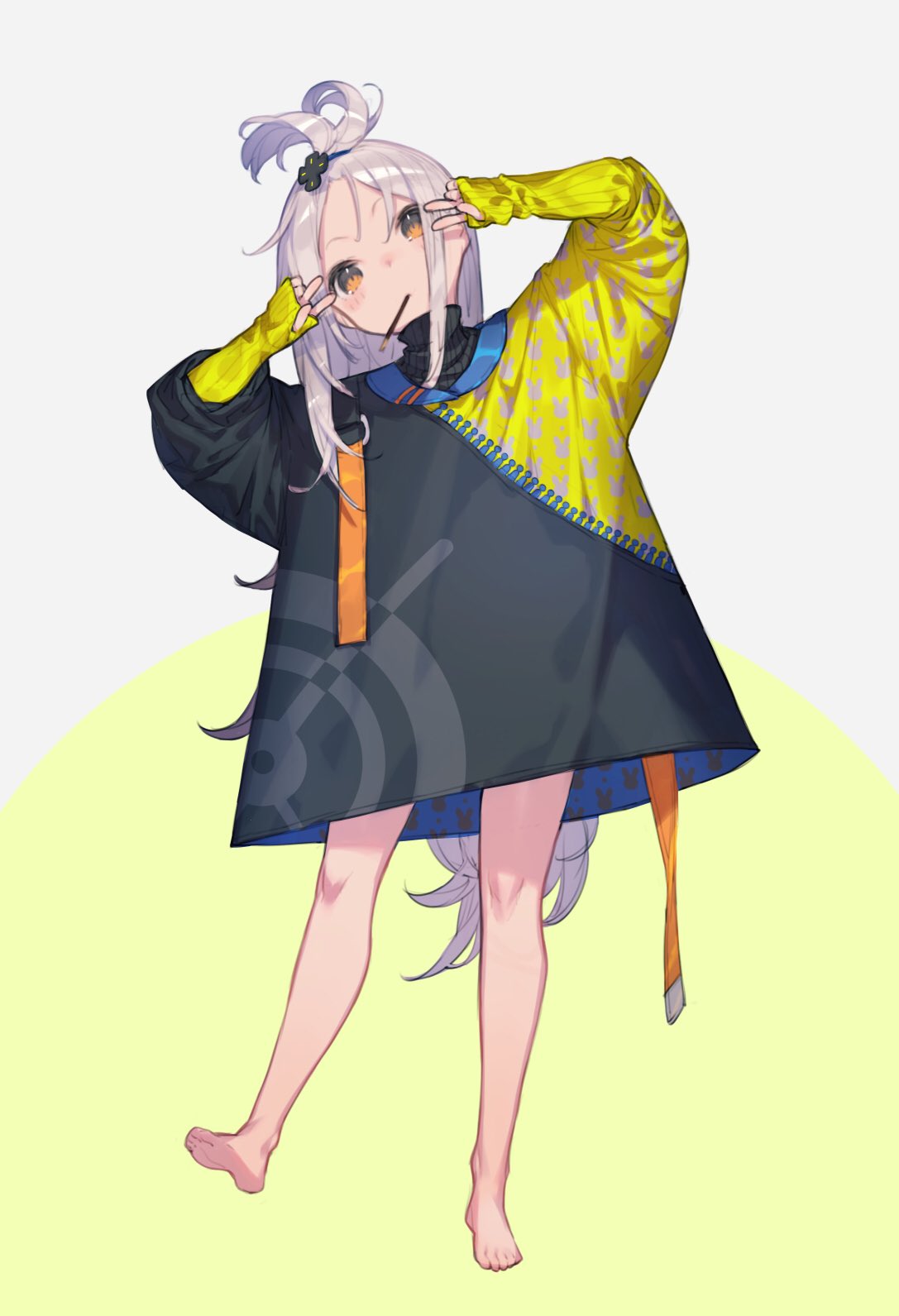 1girl, antenna_hair, bukurote, d-pad, d-pad_hair_ornament, hair_ornament, highres, kototsuki_teto