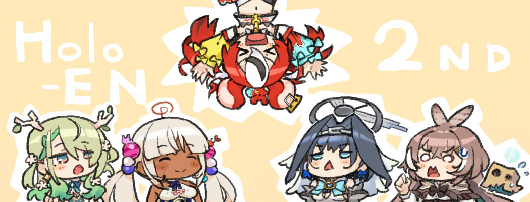 >_<, 5girls, :<, :d, :o, ^_^, antlers, bangs