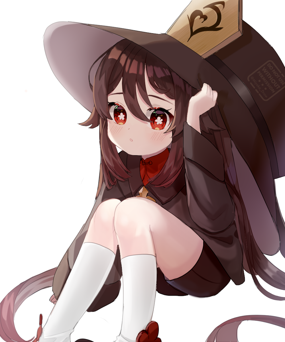 1girl, bangs, black_footwear, black_hair, black_shorts, commentary_request, eyebrows_visible_through_hair, genshin_impact