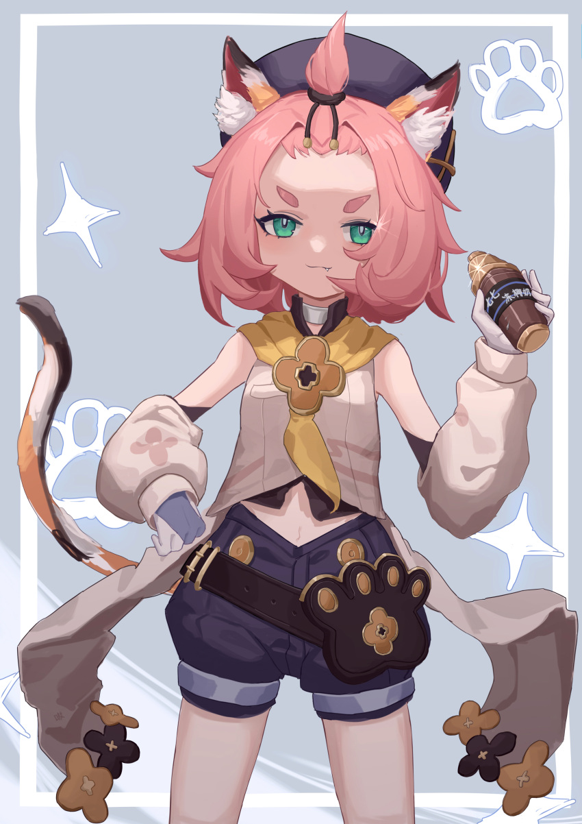 1girl, :3, absurdres, animal_ear_fluff, animal_ears, aoaoaoao_(baiyanheibing), blush, cat_ears