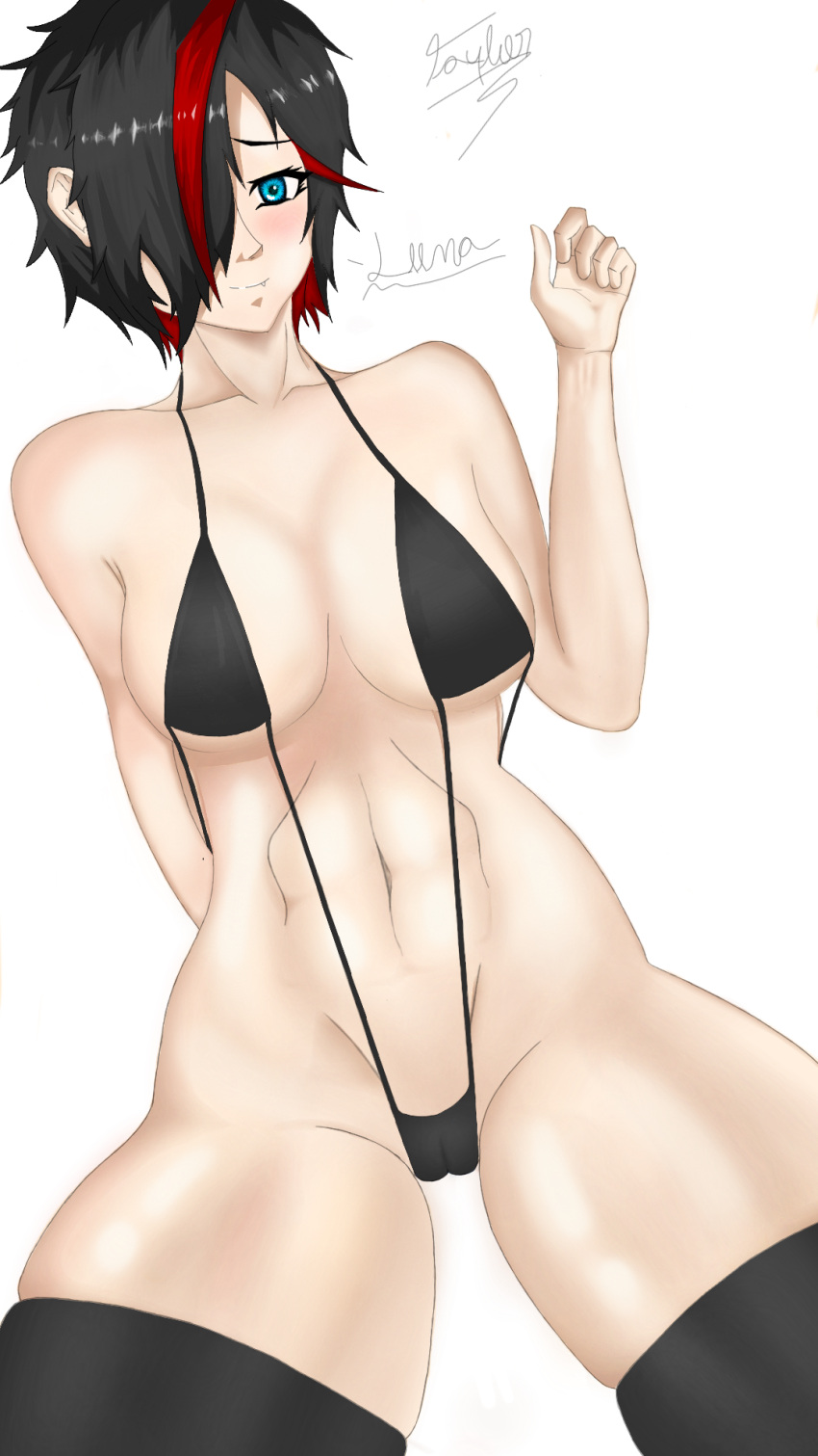 bikini, breasts, highres, original, sexy_or_cute?, swimsuit