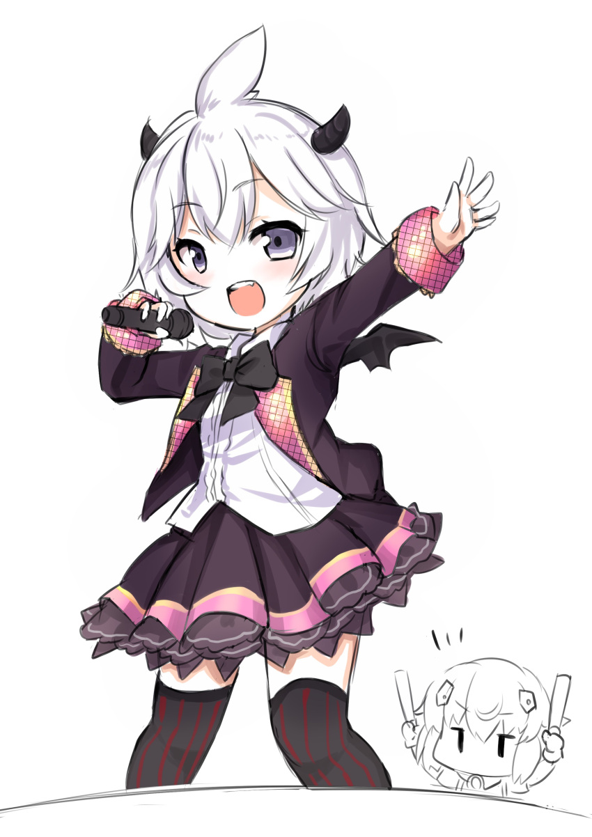 2girls, absurdres, azur_lane, bangs, bow, bulldog_(azur_lane), commentary_request, eyebrows_visible_through_hair