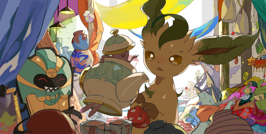 ^_^, alcremie, alcremie_(strawberry_sweet), alcremie_(vanilla_cream), anger_vein, angry, animal_focus, apios1