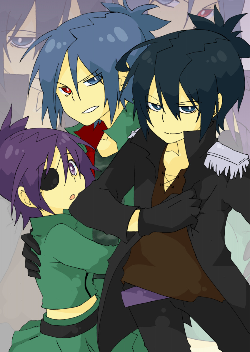 daemon_spade, eyepatch, heterochromia, highres, katekyo_hitman_reborn, katekyo_hitman_reborn!, purple_hair, rokudou_mukuro