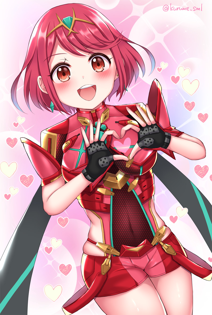 1girl, bangs, black_gloves, breasts, chest_jewel, earrings, fingerless_gloves, gloves