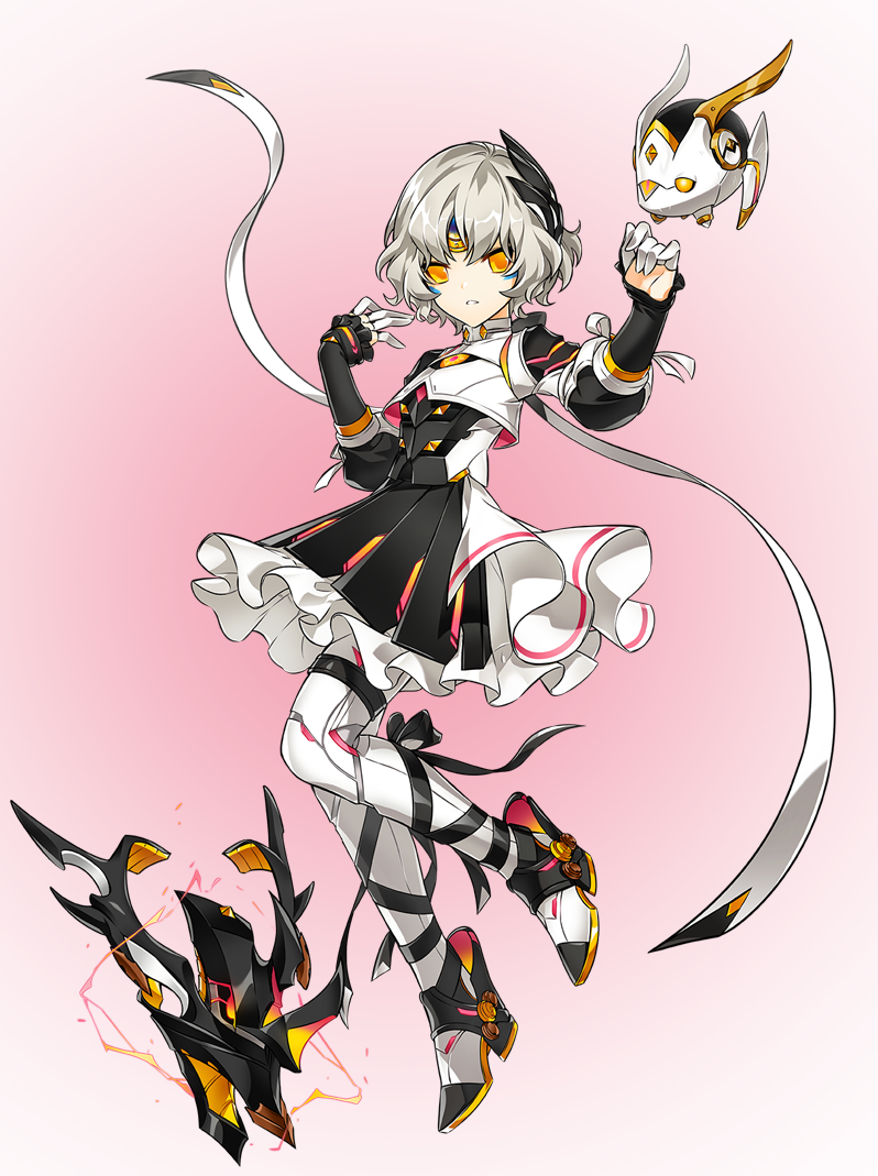 1girl, android, artist_request, code:_failess_(elsword), drone, earpiece, elsword, eve_(elsword)