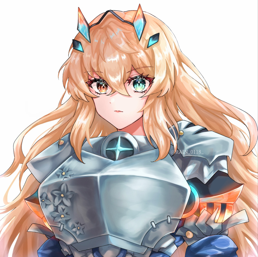 1girl, armor, bangs, blonde_hair, breastplate, breasts, fairy_knight_gawain_(fate), fate/grand_order