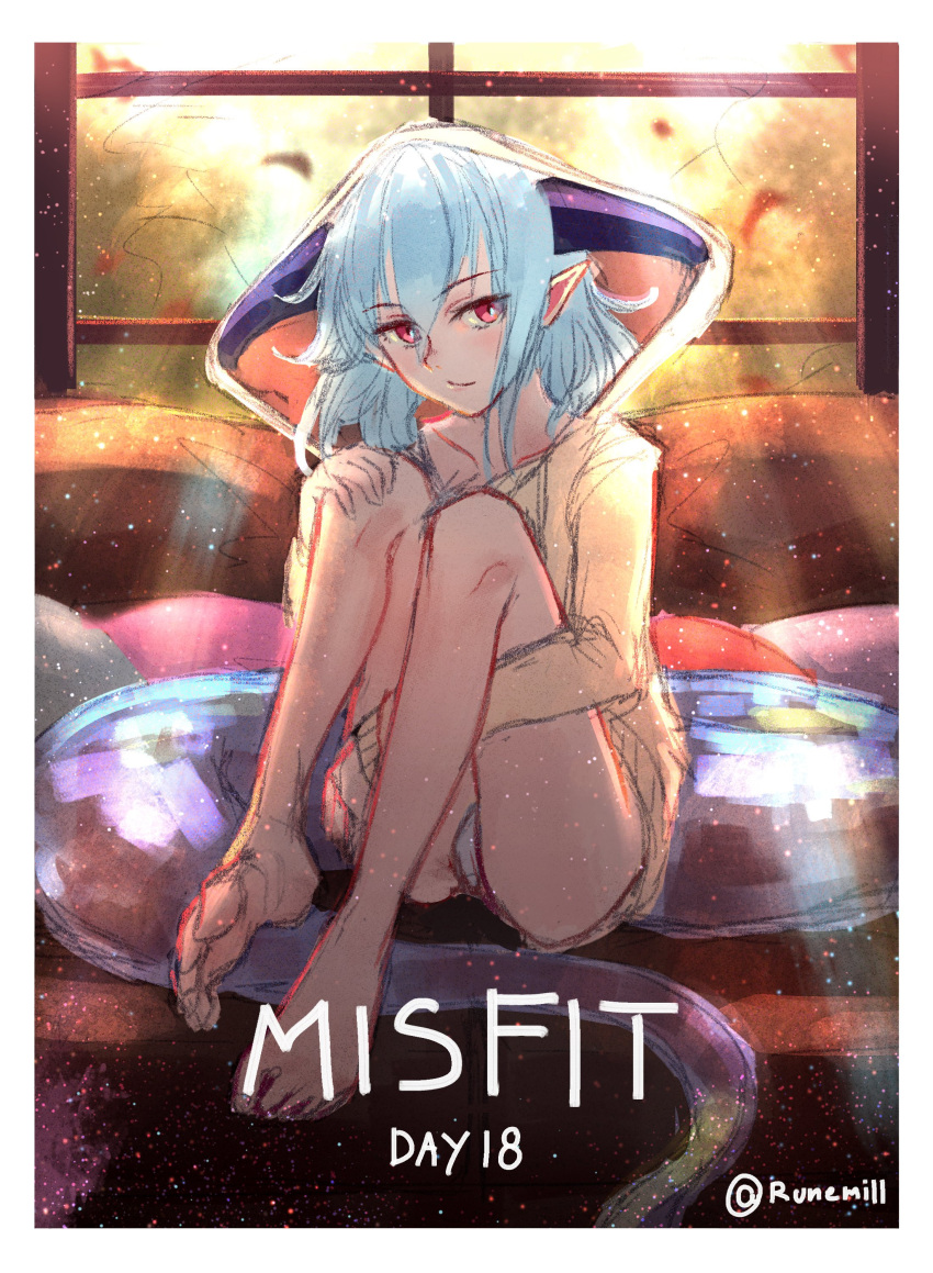1girl, absurdres, blue_hair, border, closed_mouth, commentary, english_commentary, highres