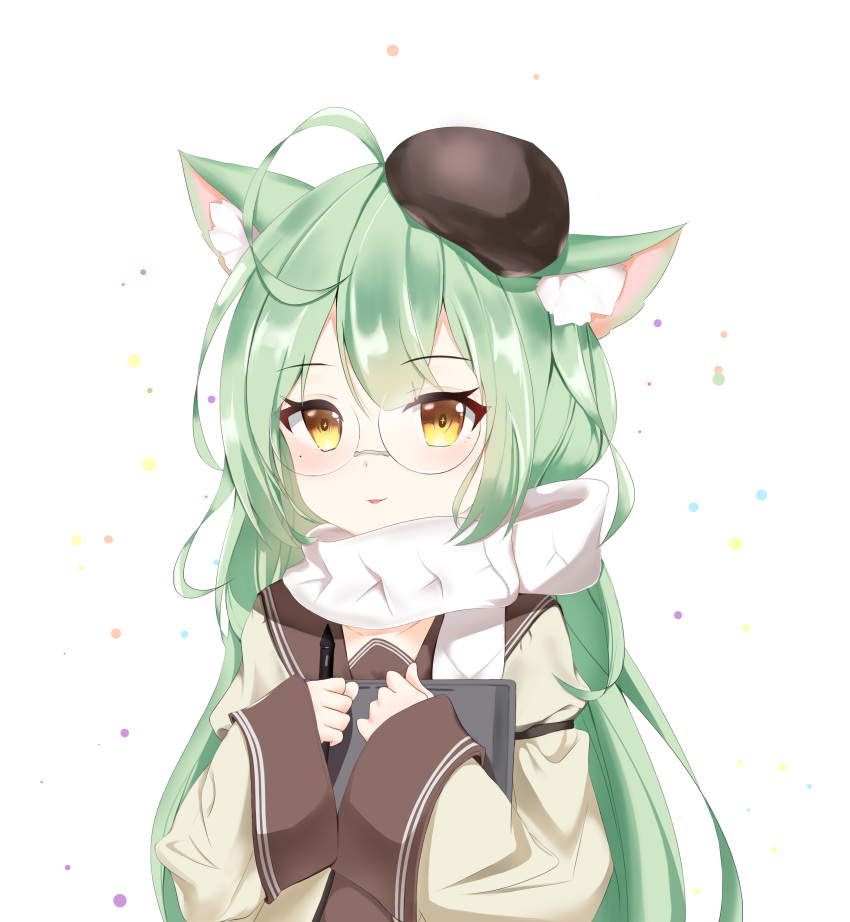 1girl, absurdres, ahoge, akashi_(azur_lane), akashi_(welcome_to_azurcon!)_(azur_lane), animal_ears, azur_lane, bangs