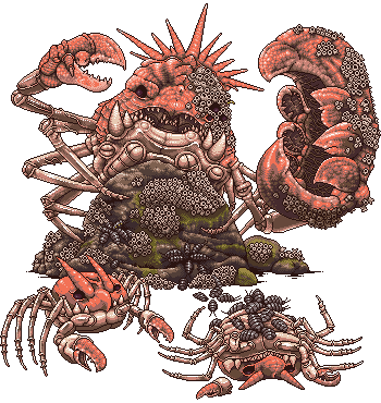 crab, creepy, dead, evil, kingler, krabby, pokemon, うんこサラダ時貞