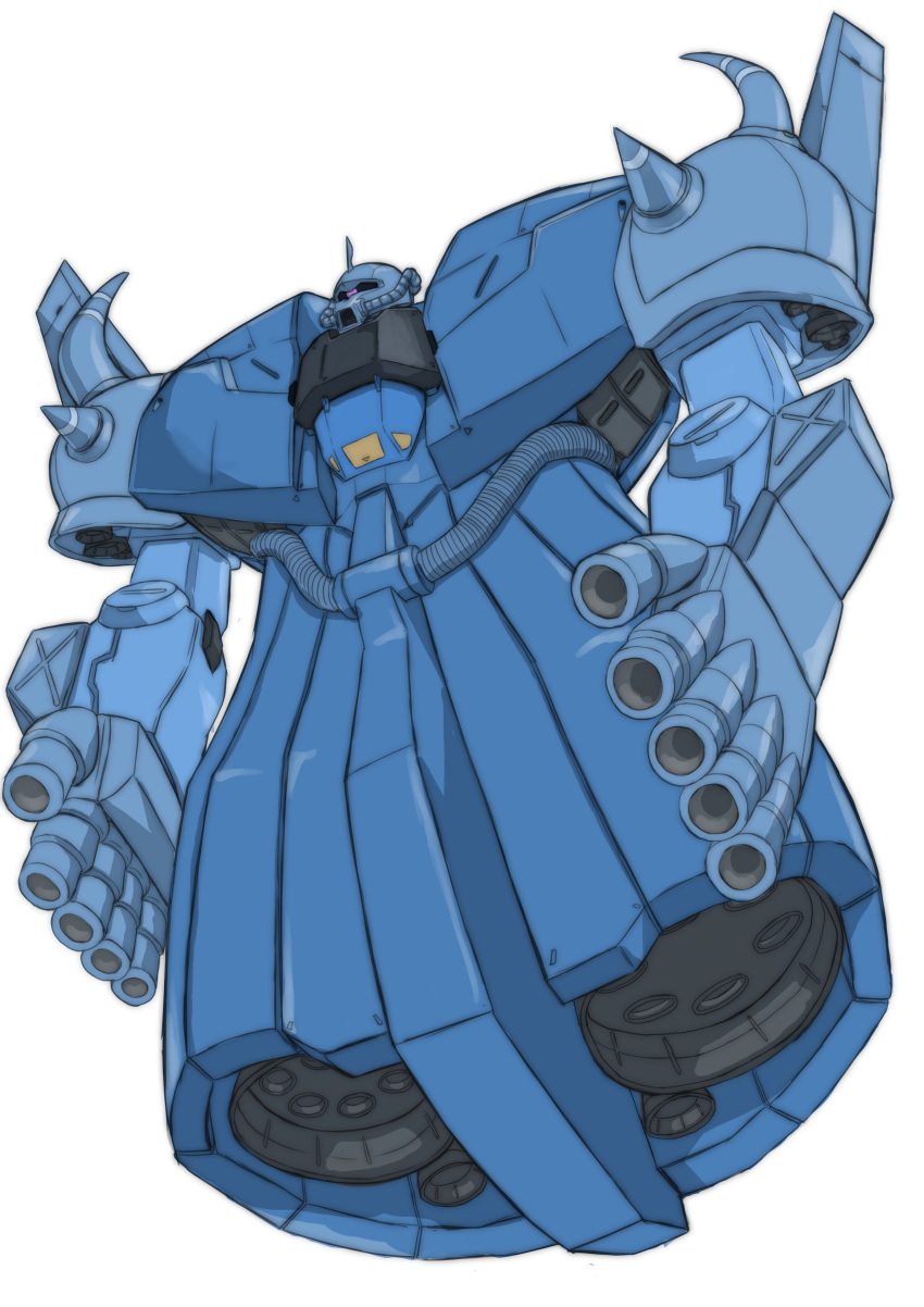 absurdres, fusion, gouf, gundam, gundam_unicorn, highres, k_katora, mecha