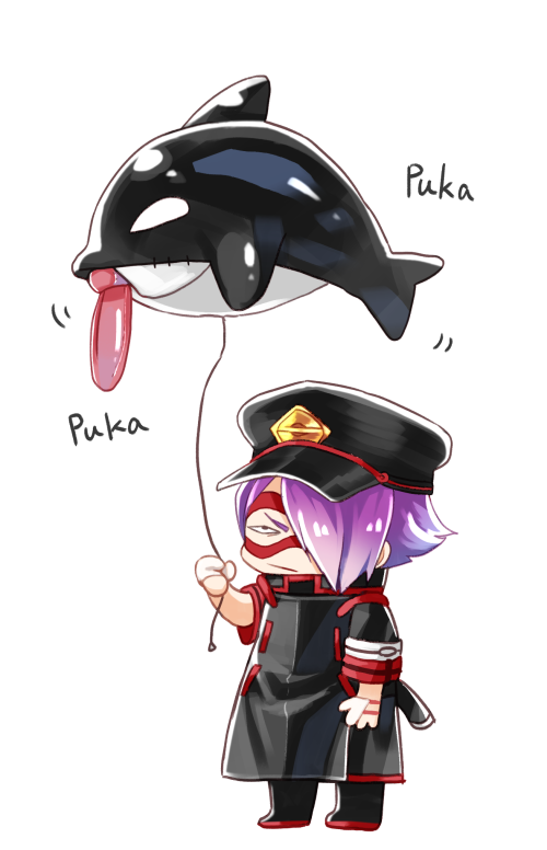 1boy, animal_balloon, annoyed, balloon, bangs, black_headwear, boku_no_hero_academia, chibi